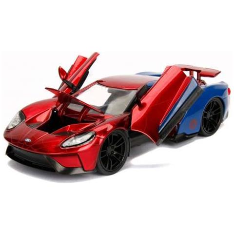 Ford Gt 2017 ''spider Man'' Con Personaggio 1:24 - Foto 2