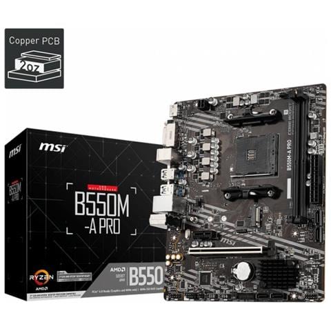 Scheda Madre B550M-A PRO Socket AM4 Chipset B550 Micro ATX - Foto 6