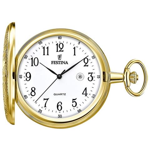 Pocket Watch F2028 1 Orologio Da Tasca Uomo Al Quarzo - Foto 2