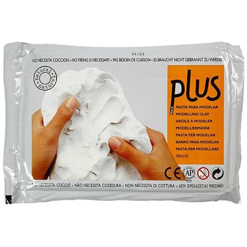 Argilla Naturale Da Modellare Grigio Chiaro 1 Kg - Foto 1