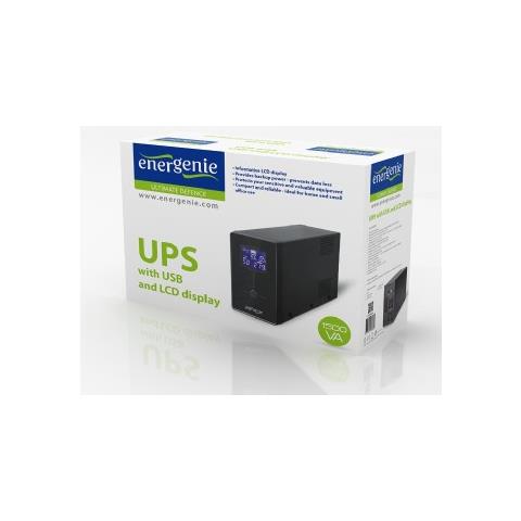 Ups Energenie 1500va Con Lcd - Eg-ups-034 - Foto 2