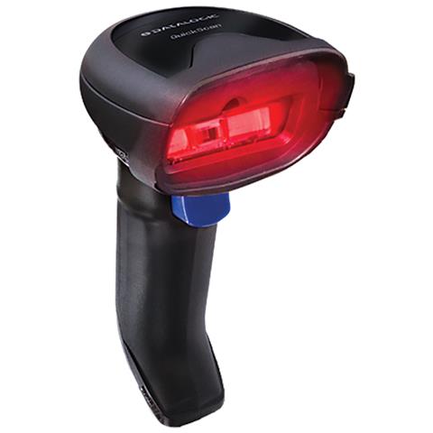 QD2220-BKK1 lettore di codici a barre Lettore di codici a barre portatile 1D Laser Nero - Foto 1