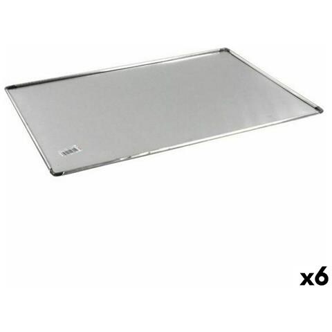 Vassoio Da Forno Vr Alluminio Rettangolare 44 X 31 X 0,5 Cm (6 Unità) - Foto 1