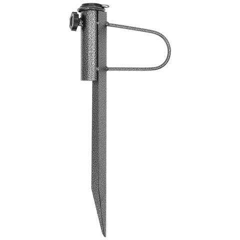 Supporti Ombrellone Con Picchetti 2pz 19x42 Cm Acciaio Zincato - Foto 3