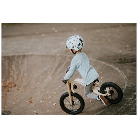 Bicicletta Di Equilibrio 3 In 1 In Legno Senza Pedali Per Bambini Da 1 A 5 Anni - Foto 3