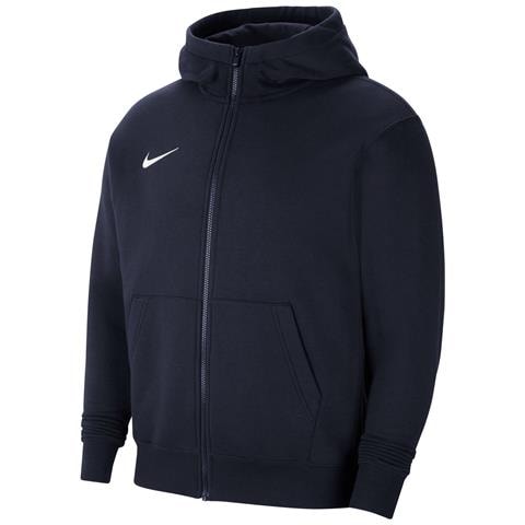 Felpa Con Cappuccio Full Zip Cw6891-451 Bambino Taglia L Colore Blu - Foto 1
