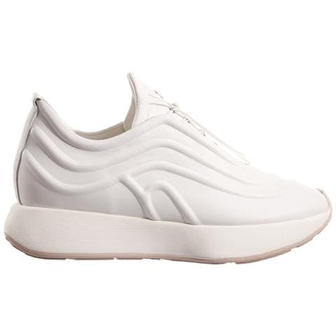 Fin Leisure Trainers Sneakers Pelle Scarpe Donna Bianco Eu 40, 7-102310 0200 - Foto 2