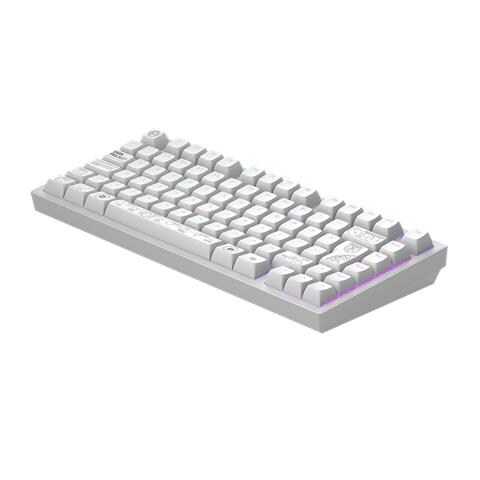 Alu Terra Nova, Bianco - Tastiera Gaming Meccanica Senza Fili Iso (de) - Foto 2