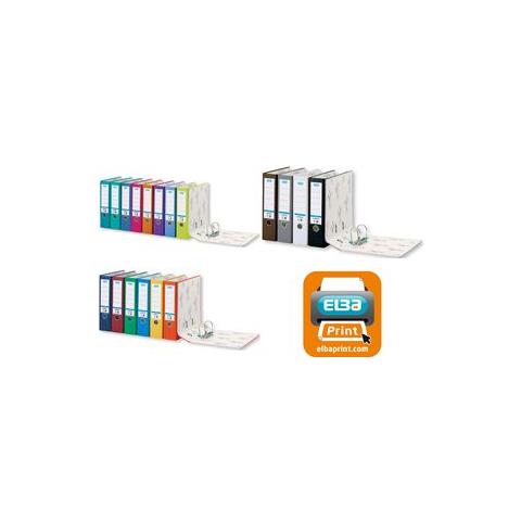 Cartella Elba Carta Pp Intelligente Larghezza Dorso 50 Mm Viola Din A4 Copertina Esterna In Pp - Carta Interna Tasca Tra - Foto 1