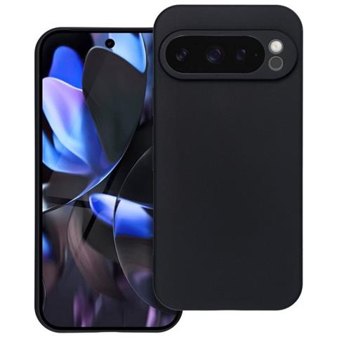 Custodia Tpu Silicone Cover Case Per Google Pixel 9 Pro Black - Foto 1