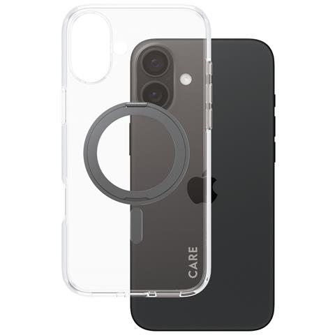 CARE by PG BLK Kick /MagS iPhone16 6.7 custodia per cellulare Cover Trasparente - Foto 1