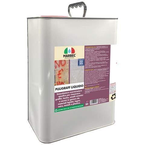 Puligraff Liquido 5lt - Smacchiatore Per Rimuovere Graffiti - Foto 1
