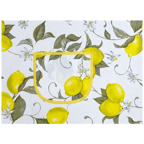 Pack 2 Pezzi Grembiule Alto Pettorina Cucina Chef Casa Con Tasche Cedro - Foto 2