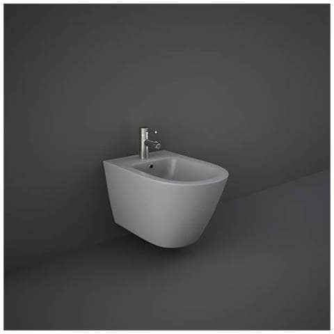 Sanitari Sospesi Opaco Feeling : Vaso, Bidet, Copriwater Soft-close Grigio Opaco - Foto 2