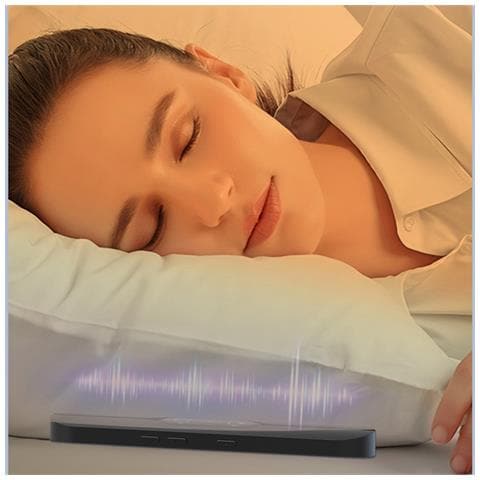 Altoparlante A Conduzione Ossea Bluetooth 5.4 Per Il Sonno, Musica Rilassante E Timer Integrato Blue - Foto 7