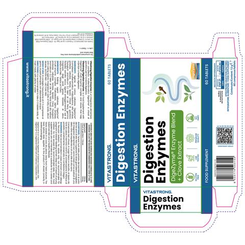 Enzimi Digestivi - 30 Compresse - Foto 2