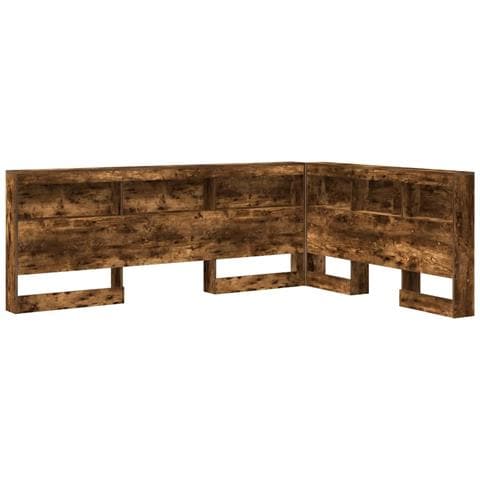 Testata contenitore Rovere fumo 135 cm Legno multistrato - Foto 1