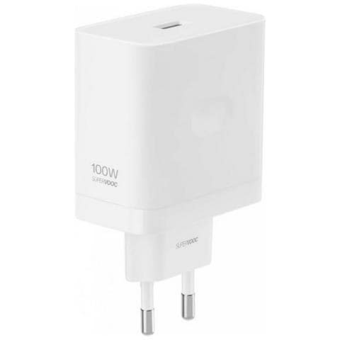 Caricabatterie Originale Per Casa Usb Vcbajaeh 100w Supervooc White Bulk Per Smartphone - Foto 1