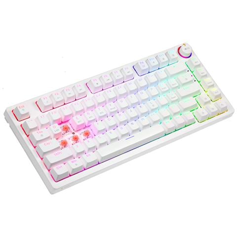 Phenix WHITE GAT RED tastiera Gaming Bluetooth QWERTY International EER Bianco - Foto 2
