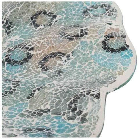 Piatto Decorativo In Vetro Multicolore 47x5h - Foto 3