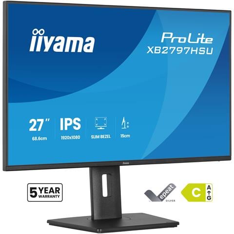 Monitor 27" LED Flat XB2797HSU-B1 Full HD Tempo di risposta 4 ms - Foto 1