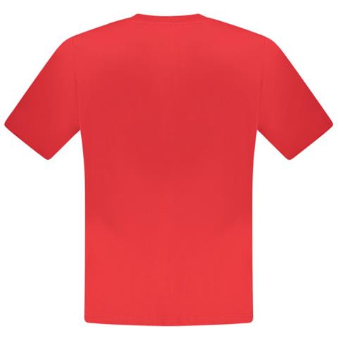 MAGLIETTA A MANICHE CORTE DA UOMO ROSSA - Taglia: XL, Colore: Rosso - Foto 2