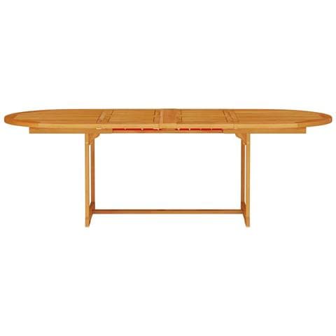Set da Pranzo per Giardino 7 pcs Marrone - Foto 9
