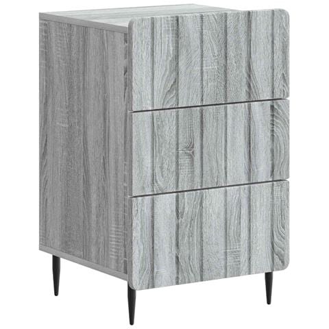 Armadio da Notte con cassetto Grigio Sonoma 43x 41 x 68 cm - Foto 1