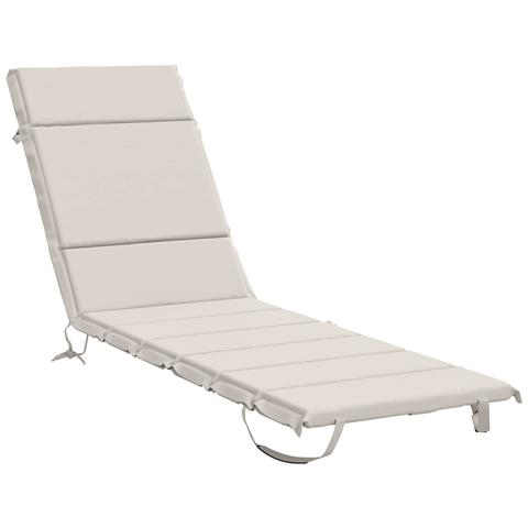 Cuscino per Lettino GEMERT 100% Poliestere Bianco - Foto 1