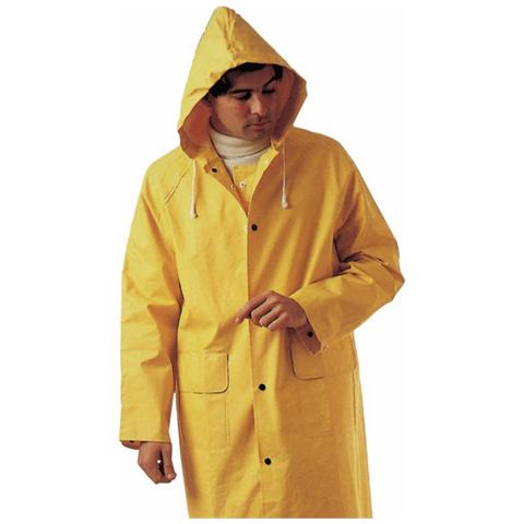 Impermeabile da Lavoro Tg. XXL in Pvc Pesante Solo Giacca colore Giallo - Foto 1