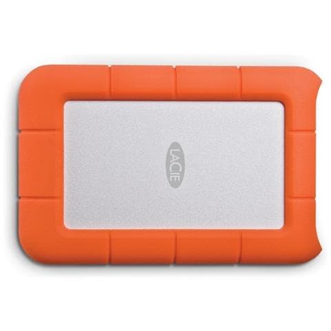 Hard Disk Esterno Rugged Mini 1 TB Interfaccia USB 3.0 Colore Arancione - Foto 2