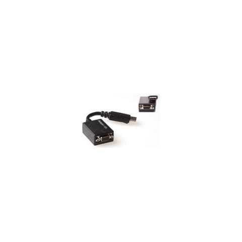 Cavo A / V - DisplayPort / VGA - for Dispositivo audio / video - 15 cm - 1 x DisplayPort Maschio Audio / video digitale - 1 x HD-15 Femmina VGA - Foto 1