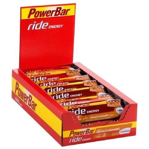 18 X Ride Energy Bar 55 G - - Barrette Energetiche - Caramello - Arachidi - Foto 1