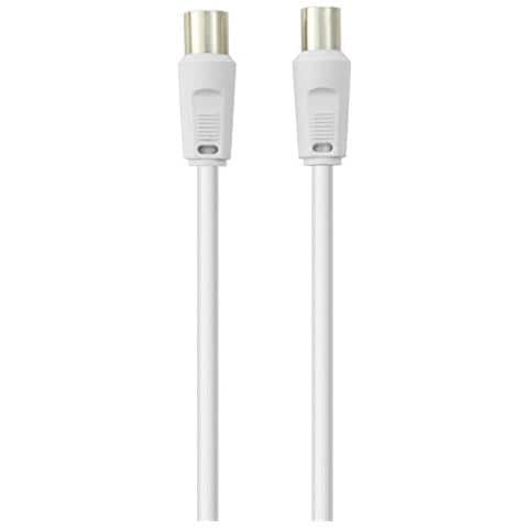 RCA M / F 5m 5m RCA RCA Bianco cavo coassiale - Foto 1