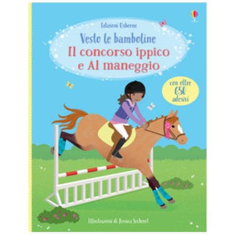 Lucy Bowman - Il Concorso Ippico-al Maneggio. Con Adesivi. Ediz. A Colori - Foto 1