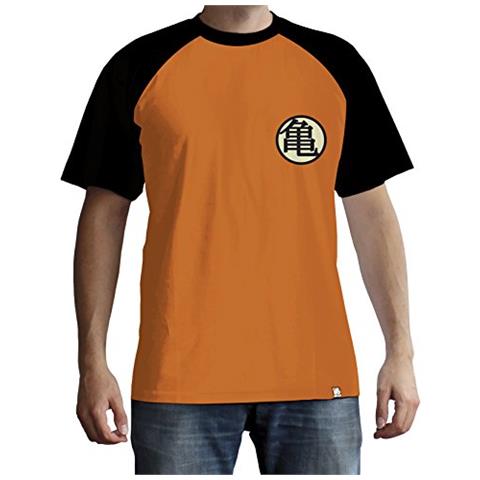 Abystyle - Dragon Ball - T-shirt - ""kame Simbolo"" - Uomo - Arancione (xs)  - Foto 1