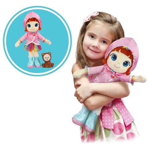 Rainbow Ruby Bambola Rubino 30 Cm In Tessuto Con Figurina Choco - 89038 - 3 Anni E + - Foto 1