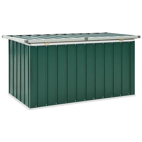 Baule da Giardino Verde 129x67x65 cm - Foto 8