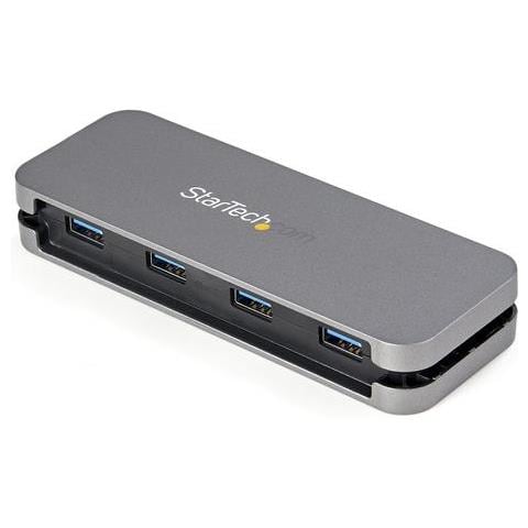 Hb30cm4ab Hub Di Interfaccia Usb 3.2 Gen 1 (3.1 Gen 1) Type-c 5000 Mbit/s Nero, Grigio - Foto 2