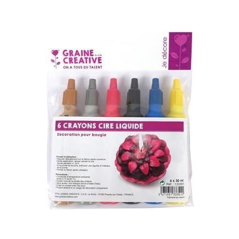 6 Pastelli Di Cera Liquida Per Candele - Foto 1