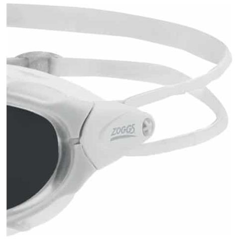 Occhialino Nuoto Predator Bianco Regular Nero - Foto 2