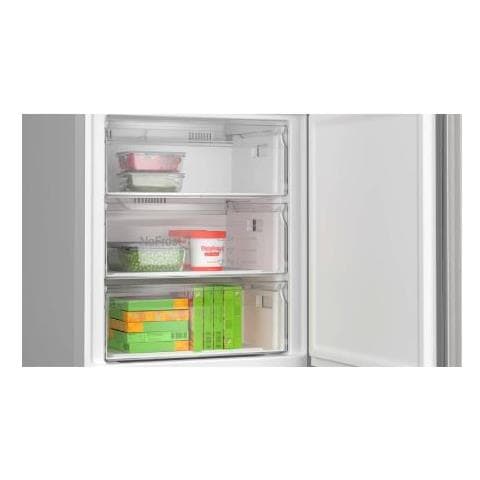 Frigorifero Combinato KGN492LDF Serie 4 Libera installazione Capacità 440 L Classe D Colore Acciaio inossidabile - Foto 6