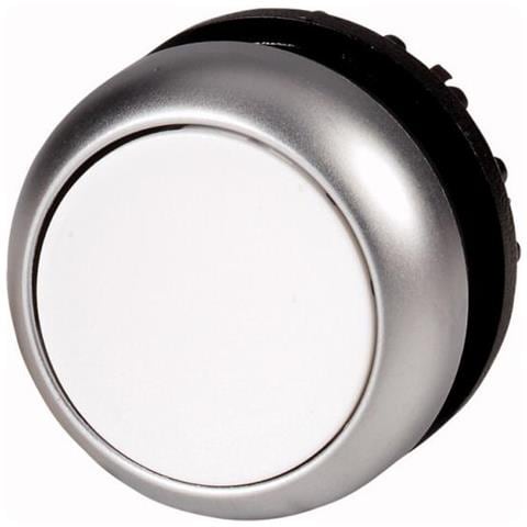 Eaton M22-dr-w Interruttore Elettrico Interruttore A Pulsante Nero, Metallico, Bianco - Foto 1