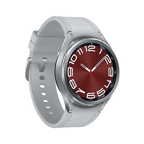 Galaxy Watch6 Classic SM-R955FZSADBT smartwatch e orologio sportivo 3,3 cm (1.3") AMOLED 43 mm Digitale 432 x 432 Pixel Touch screen 4G Argento Wi-Fi GPS (satellitare) - Foto 2