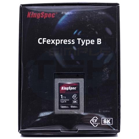 Compact Flash Express Cfexpress Tipo B 1tb 8k 1800mbps Scheda Memoria Video Xqd - Foto 1