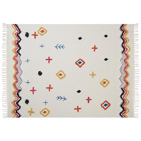 Coperta Morena Cotone 130 X 180 Cm Multicolore - Foto 2