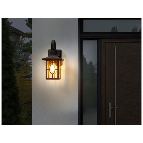 Lampada Da Parete Metallo Oro E Nero Shaggie - Foto 1