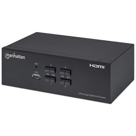 153539 switch per keyboard-video-mouse (kvm) Nero - Foto 1