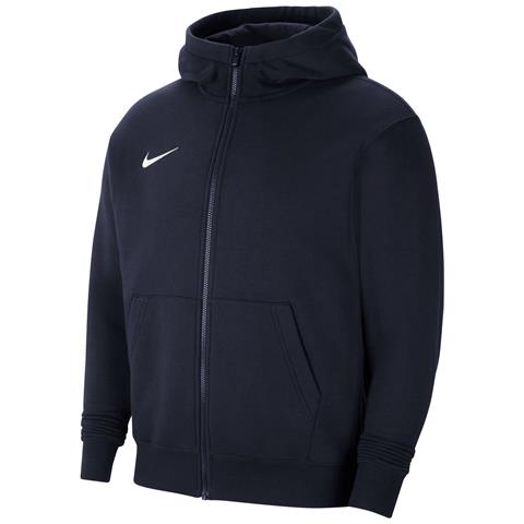 Felpa Con Cappuccio Full Zip Cw6891-451 Bambino Taglia Xl Colore Blu - Foto 1