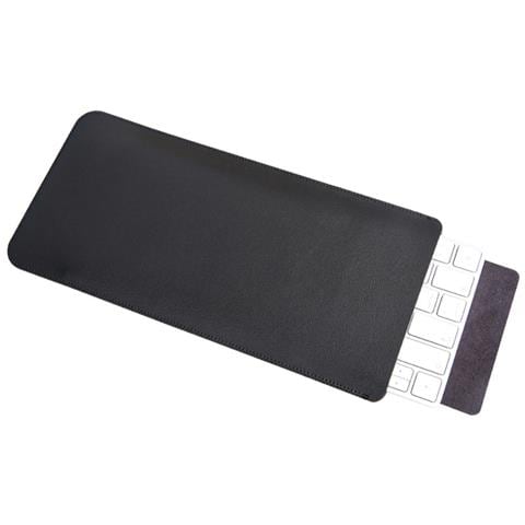 Custodia Per Tastiera In Pelle Pu Per Magic Keyboard - Nera Black - Foto 1